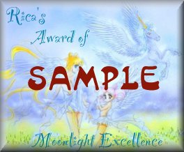 Rica's Award of Moonlight Excellence