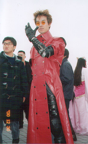 Vash cosplayer