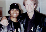 Here's Me with Actor Kevin Conroy, who does the voice of Batman TAS,Justice League and Batman Beyond!