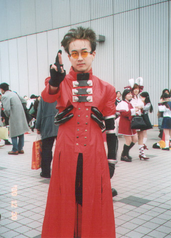 Trigun Maximum Vash cosplayer
