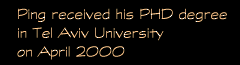 Ping received his PHD dgree!