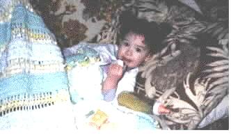 Could it be?  Odango's as a kid?