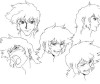 Gai's Character Design - Head