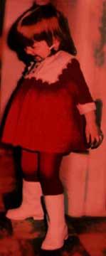 A young Triangle Girl yuks it up.