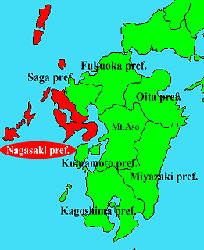 Nagasaki Prefecture Map