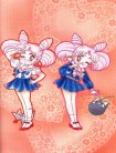 Double Chibiusa Kawaii Luna P. ^_-