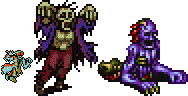 Final Fantasy 1 Zombie, Final Fantasy 5 Zombie, Breath of Fire 2 Corpse