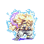 Gotenks is about to show the InsanelyOverPoweredAssKicking-enesis power