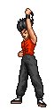 Ranma's Finisher, the Tornado Flatulence, was learned from his father, Genma.