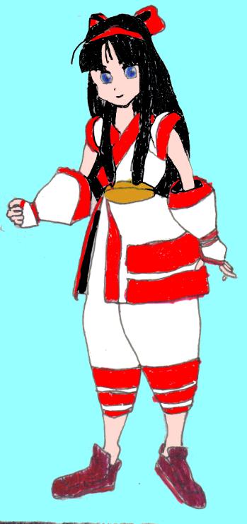 The original drawing was so old, I had to redo all the color with my art program.