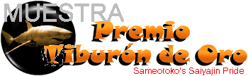 Premio Tiburn de Oro