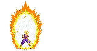 Gohan haciendo un Super Kame-Hame-Ha
