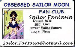 Obsessed Sailor Moon Fan Club