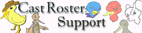 Bob Kiwi & Company Cast Roster Graphic