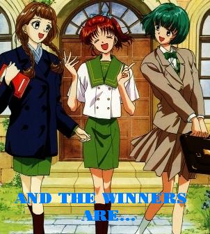 Meiko, Miki and Arimi must be very pleased with our "Awards" results.
