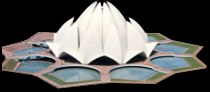 Lotus Temple of the Bahai community in Delhi