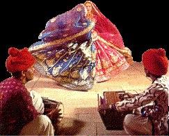 Kathak group performance
