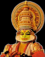 A Kathakali Dancer