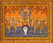 A Pattachitra painting