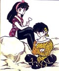 Manga cover of our lovebirds