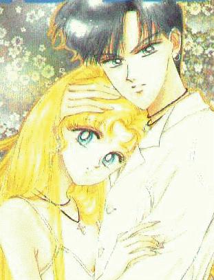 totally cool pic of Serena and Darien