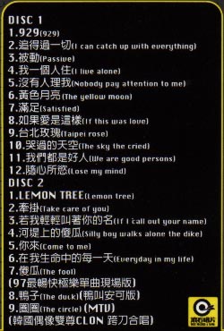 Track Listings