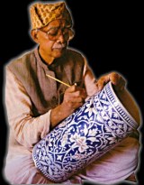 Blue Pottery