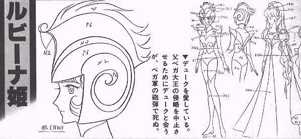 ROBINA,the daughter of King Vega, and she is in love with Duke Fleed