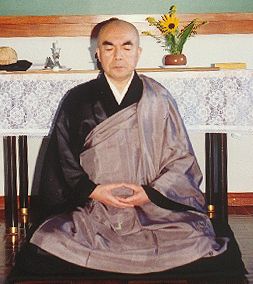 Moriyama Roshi em zazen