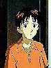 Looking absolutely kawaii in an orange shirt