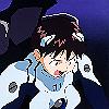 Poor Shinji, freaking out...