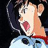 Shinji screaming