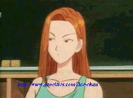 Kyoko looks not amused