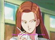 Kyoko with cigarette