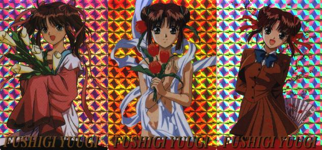 Miaka in various clothing
