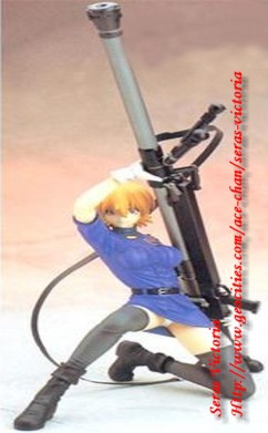Resin model of Seras Victoria front