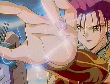 Soi sending a spark of lighting