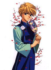 Yui with cherry blossom
