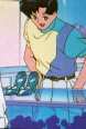 Mamoru buying the glass shoes