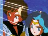 Neptune and Uranus looking Usagi's pure heart