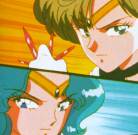 Haruka with Usagi's pure heart