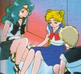 Sailor Uranus and Sailor Neptune