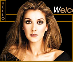 Celine Dion at the Oscar Ceremony