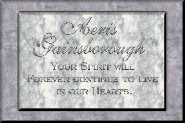 The Memory Stone:  Aeris Gainsborough - Your Spirit will Forever continue to Live in our Hearts