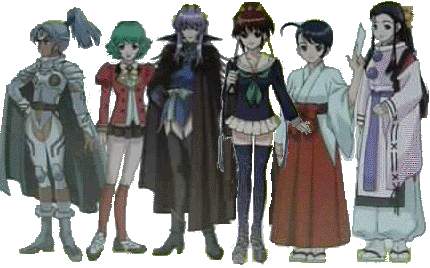 OVA Character Designs