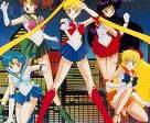 Sailor Moon and the Inner Sailor Scouts