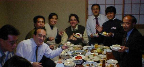 Dinner at Kobayashi's place