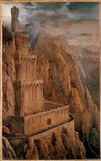Alan Lee -- The Tower of Cirith Ungol
