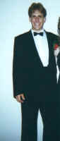 All dress up ready for a prom. 