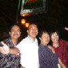 July 21: After happy hour at Forest Grille - Nap, Bong, Thelma, and Menchi